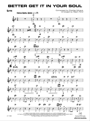 Better Get It in Your Soul: Guitar