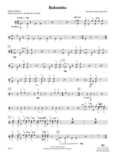 Bahumba: 2nd Percussion