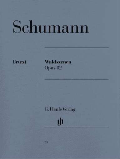 Schumann - Forest Scenes Op 82 Ed Herttrich