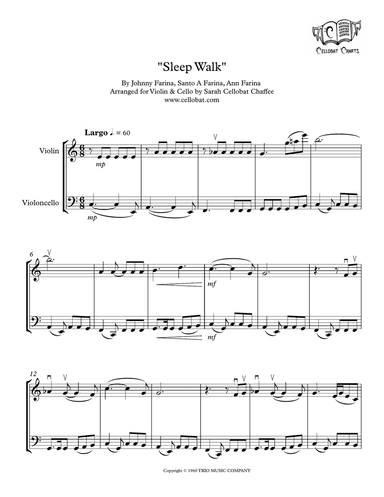 Sleepwalk (instrumental Version)