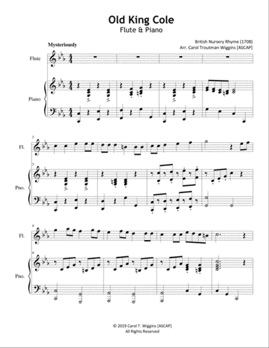 Old King Cole (Flute & Piano)