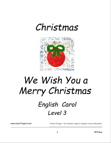 We Wish You a Merry Christmas. Lev 3