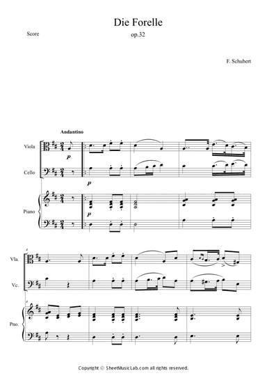 Die Forelle (The Trout)