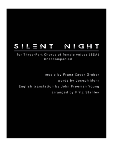Silent Night - SSA A Cappella