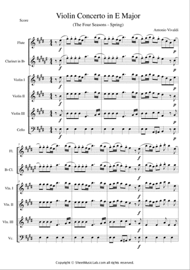 The Four Seasons - Spring 1st Movement