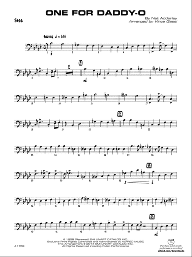 One for Daddy-O: String Bass
