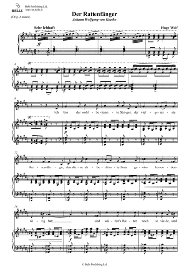 Der Rattenfanger (G-sharp minor)