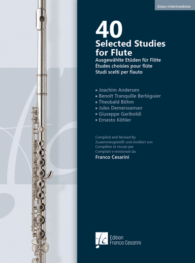 40 Selected Studies For Flute