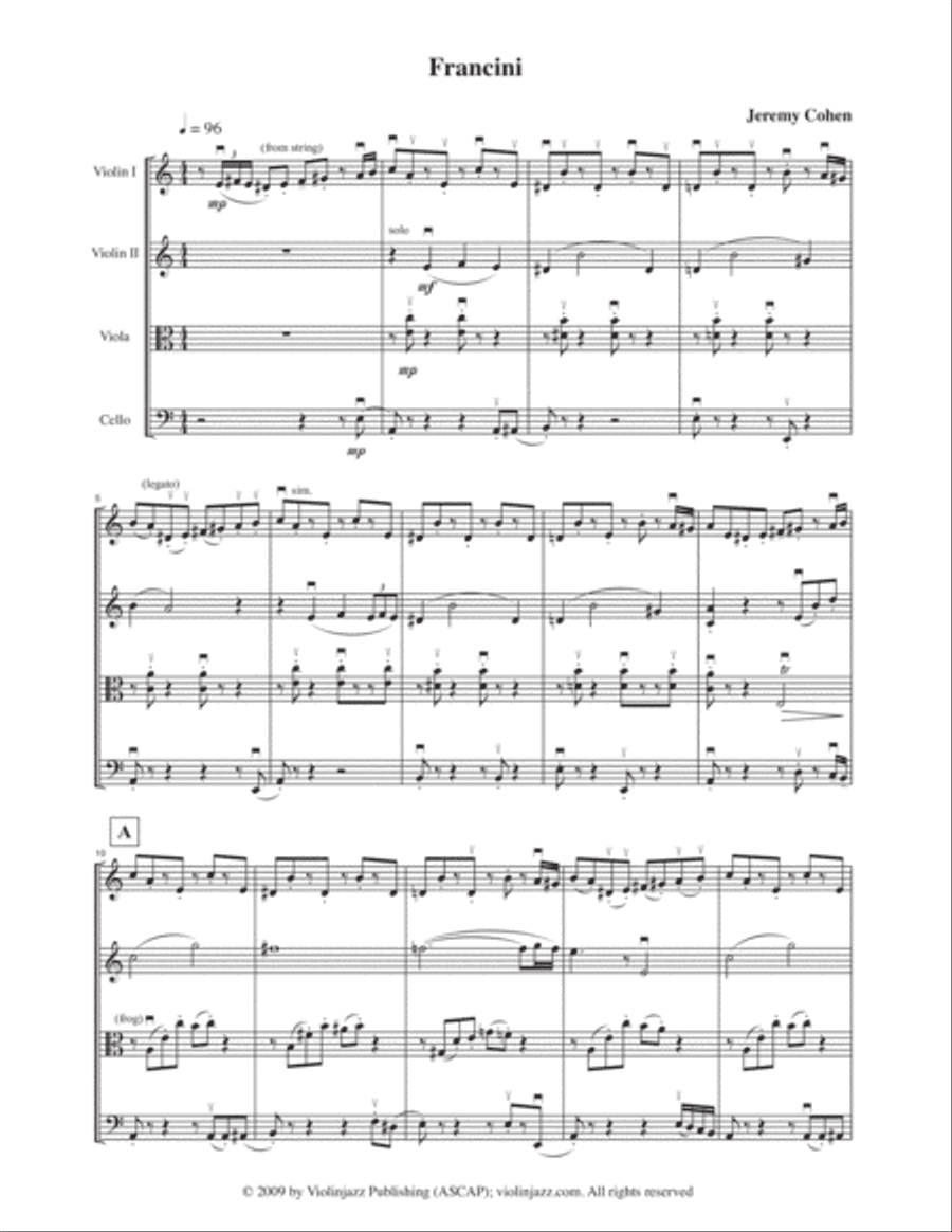 Francini (string quartet)