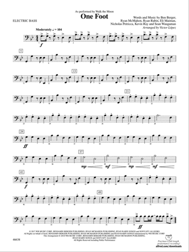 One Foot: Electric Bass