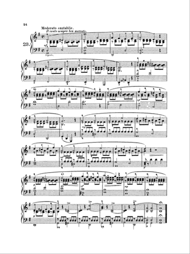 Concone: Twenty-five Melodious Studies, Op. 24