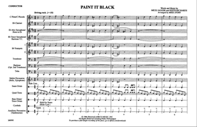 Paint It Black: Score