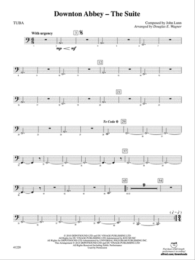 Downton Abbey – The Suite: Tuba