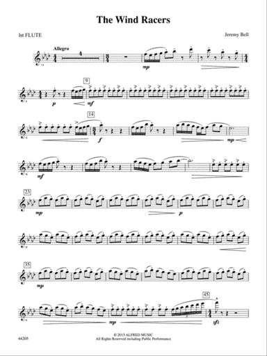 The Wind Racers: Flute