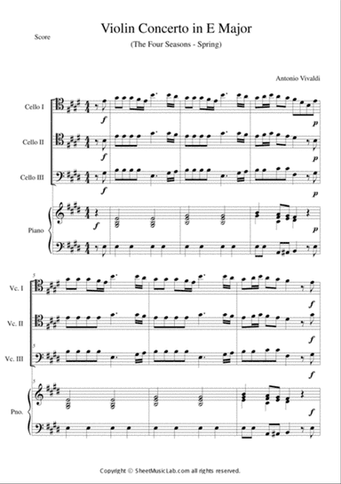 The Four Seasons - Spring 1st Movement