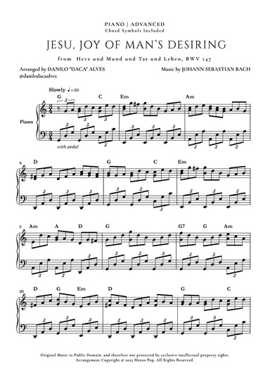 Jesu, Joy of Man's Desiring