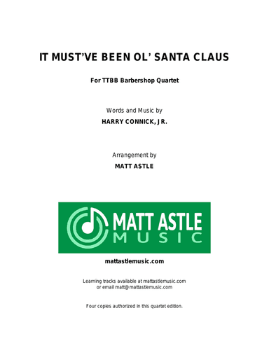 (it Must've Been Ol') Santa Claus