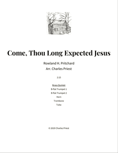 Come, Thou Long Expected Jesus