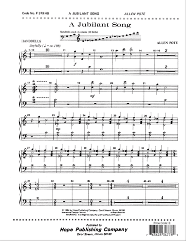 A Jubilant Song