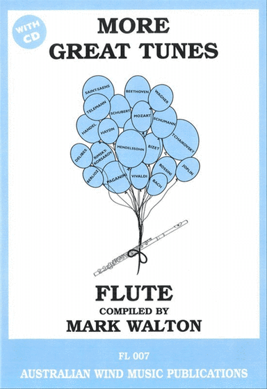 More Great Tunes Flute Book/CD