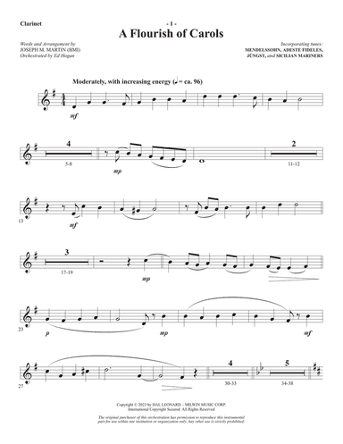 A Journey to Joy (A Cantata for Christmas) - Bb Clarinet