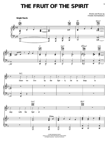 The Fruit Of The Spirit