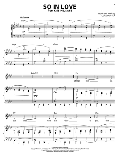 So In Love (from Kiss Me, Kate)