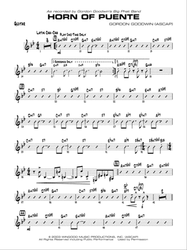 Horn of Puente: Guitar
