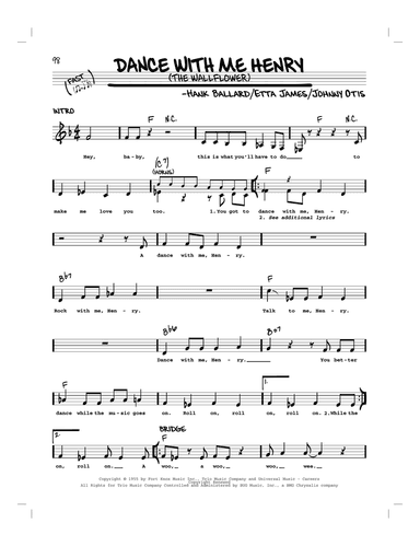 Dance With Me Henry (The Wallflower)