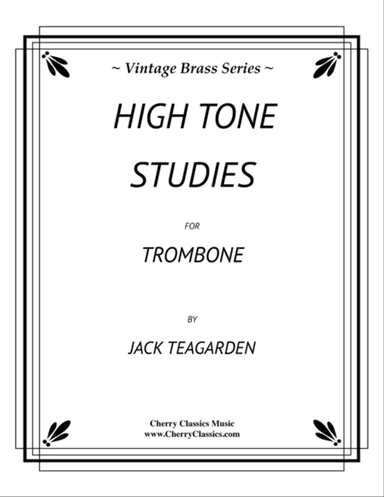 High Tone Studies for Trombone