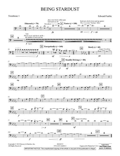 Being Stardust - Trombone 1
