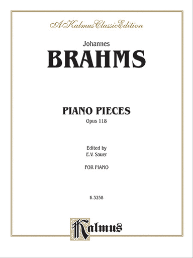 Piano Pieces, Op. 118
