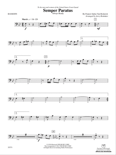 Semper Paratus: Bassoon
