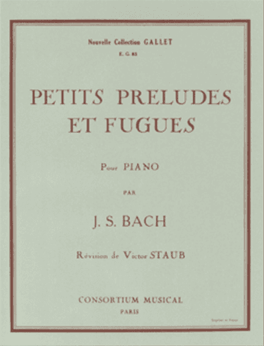 Petits Preludes Et Fugues
