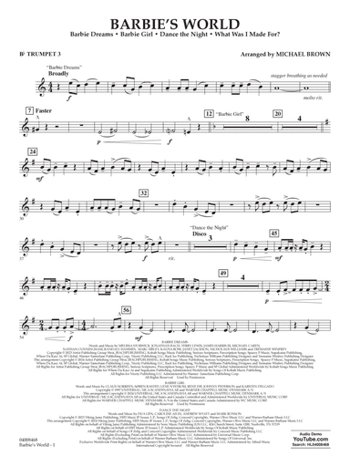 Barbie's World - Bb Trumpet 3