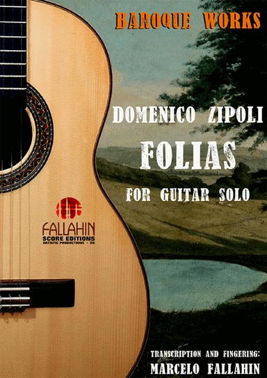 FOLIAS - DOMENICO ZIPOLI - FOR GUITAR SOLO
