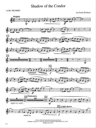 Shadow of the Condor: 1st B-flat Trumpet