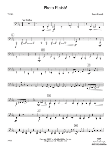 Photo Finish!: Tuba