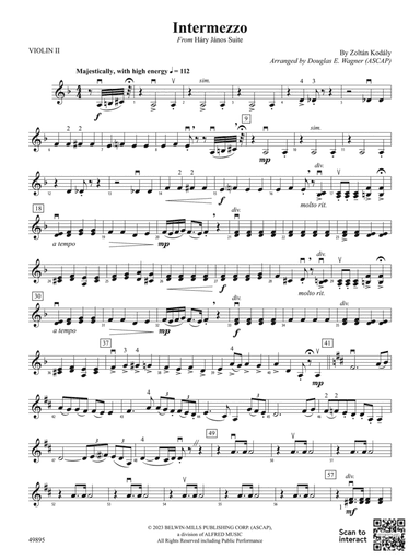 Intermezzo: 2nd Violin