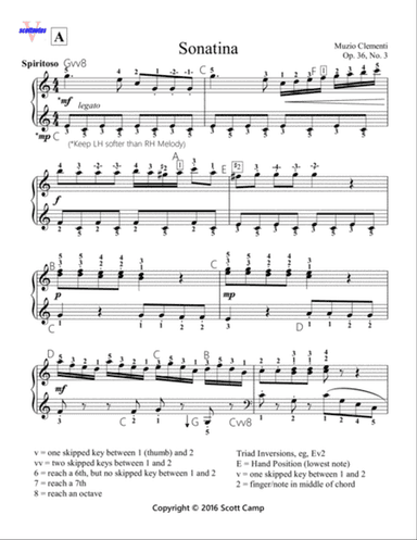 Sonatina in G, Op. 36, No. 3 Movement I Allegro