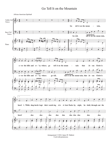 Go Tell It On The Mountain