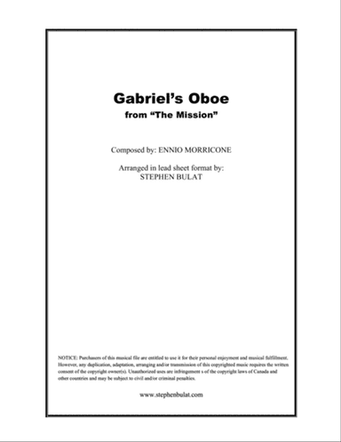 Gabriel's Oboe