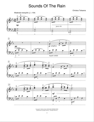 Sounds Of The Rain