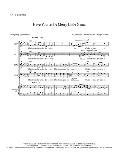 Have Yourself A Merry Little Christmas