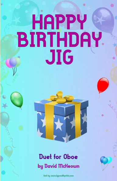 Happy Birthday Jig, for Oboe Duet