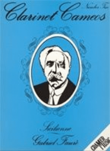 Faure - Sicilienne Clarinet/Piano (Clarinet Cameos No 2)