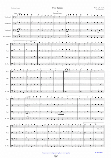 La Mourisque, Pavane, Saltarello, Rondo (SUSATO)