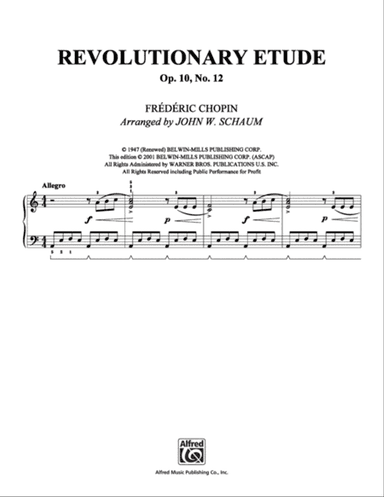 Revolutionary Etude