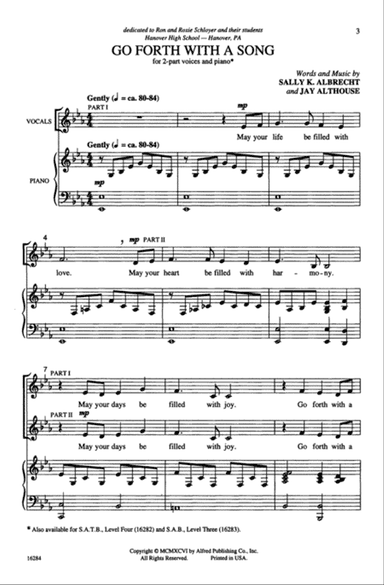 Go Forth with a Song