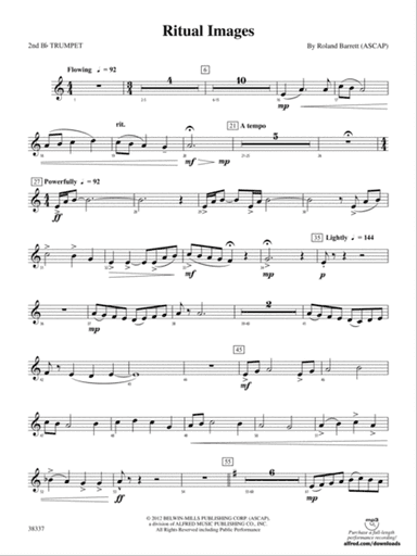 Ritual Images: 2nd B-flat Trumpet
